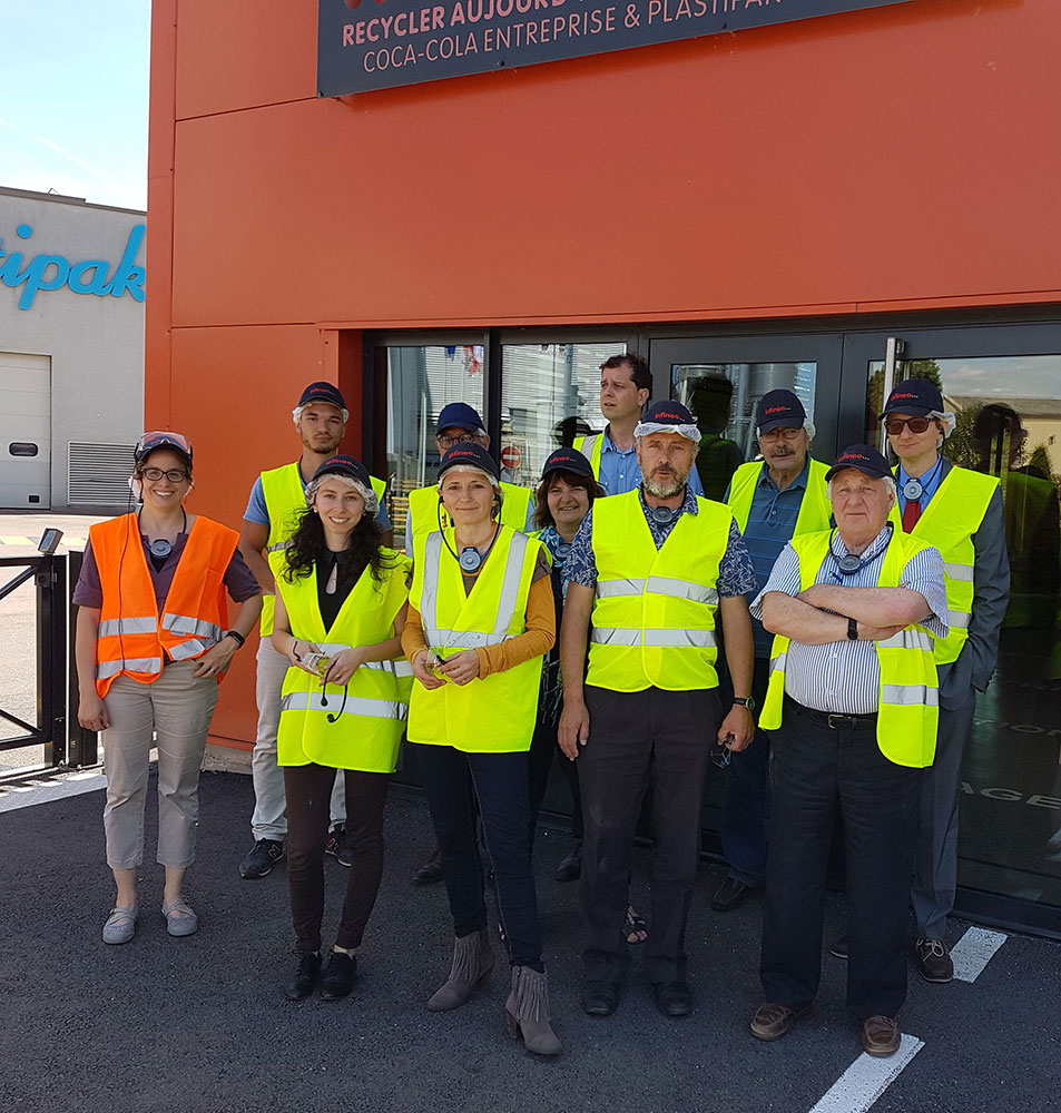 VISITE DES ÉLUS DU SITOM DANS L’ENTREPRISE PLASTIPAK