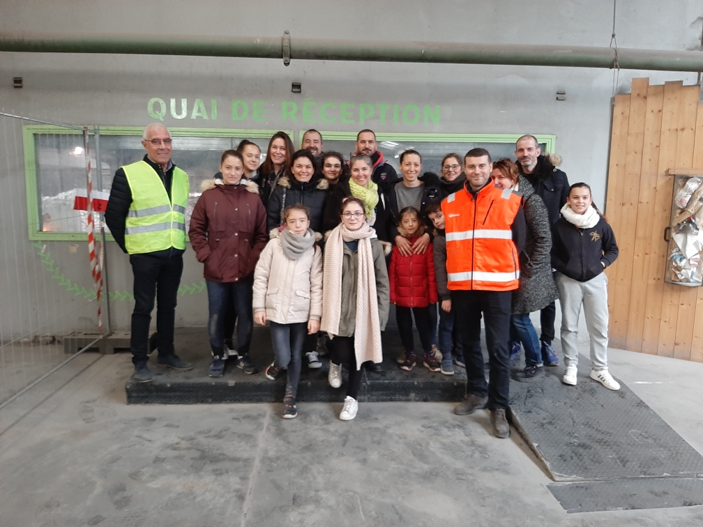 VISITE DU CENTRE DE TRI DES DÉCHETS DU SITOM SUD RHÔNE