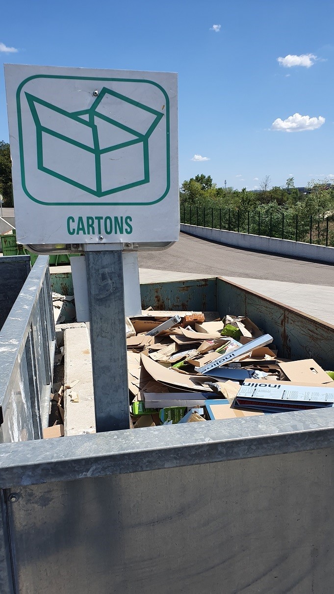 MESSAGE DU MOIS DE FÉVRIER : PAS DE CARTONS DANS LES SILOS BLEUS